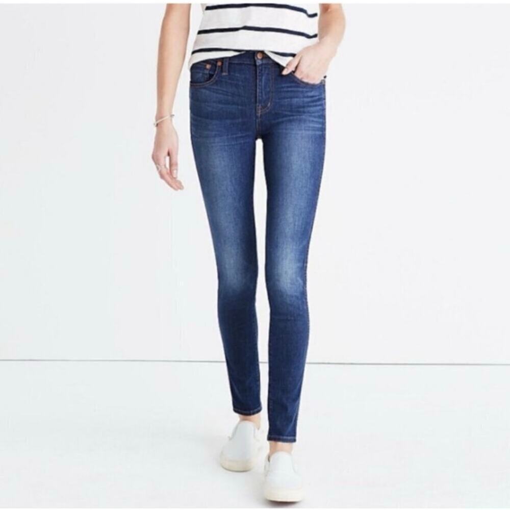 Madewell 9” High Rise Skinny Jeans Size 27 *EUC